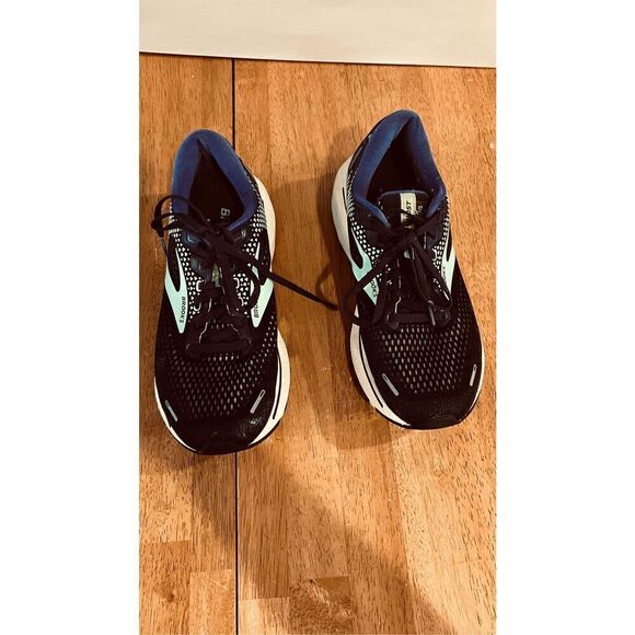 Brooks Ghost 14 Blue Running shoes sneakers womens size 8.5 - Picture 2 of 12